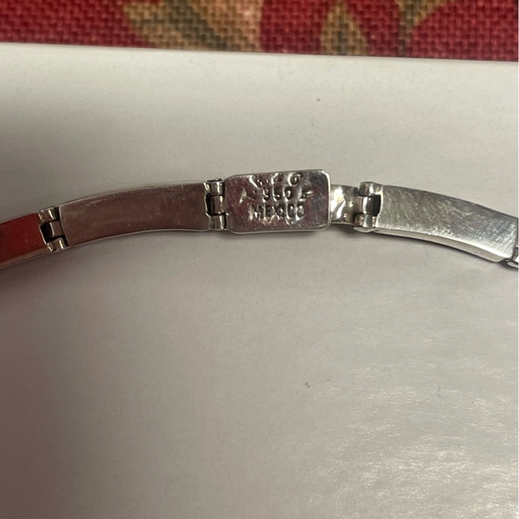 ❤️Beautiful Vintage 950 Red Jasper made in Mexico matching Jewelry Set - Picture 10 of 15